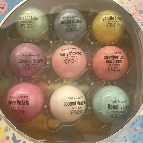 Bath Bombs Set of 9 different Scent - Picture 2 of 4